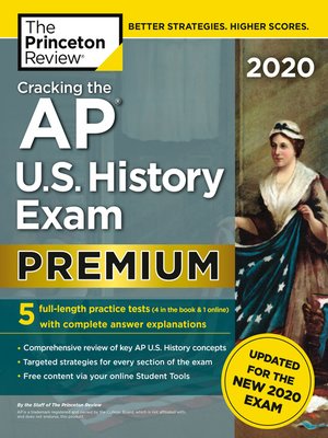 cover image of Cracking the AP U.S. History Exam 2020, Premium Edition